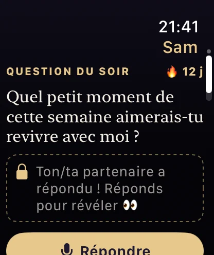 Apple Watch : la question du soir, scellée jusqu’à votre réponse, et 12 jours de série